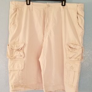 Ecko unltd men's khaki shorts size 42 cargo style